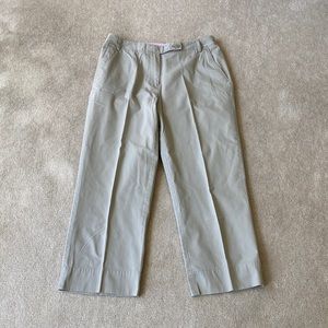 Lands’ End Khaki Capri Pants